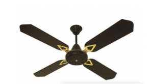 Ventilador Techo 2000 4 Palas Madera Super Dorado CENTREX