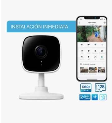 Camara TP-LINK tapo C100 day/night interior
